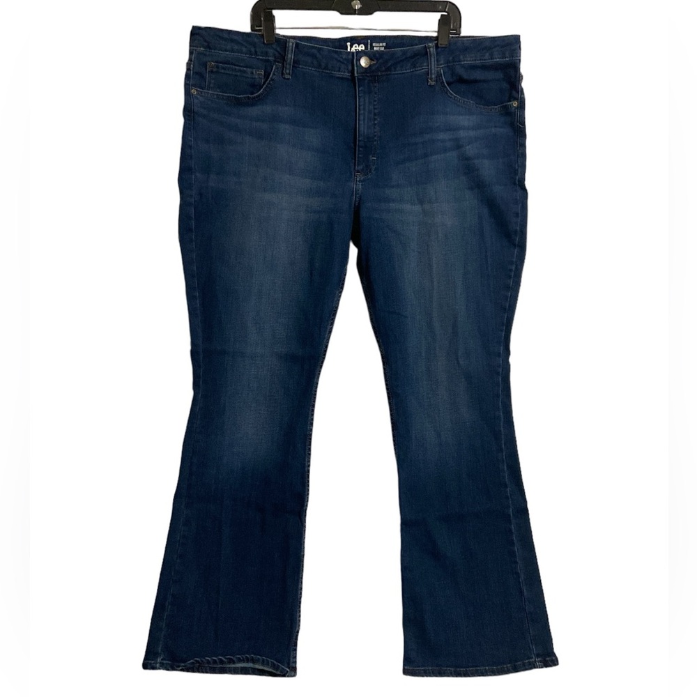Lee Regular Fit Boot Cut Dark Denim Jeans 24M